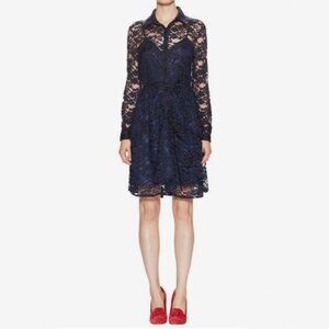 Alex + Alex Lace Shirtdress 0